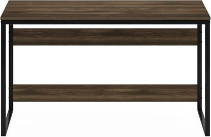 Furinno Moretti Modern Lifestyle Enhanced Study Desk 52 Inch, 52-Inch, Columbia Walnut