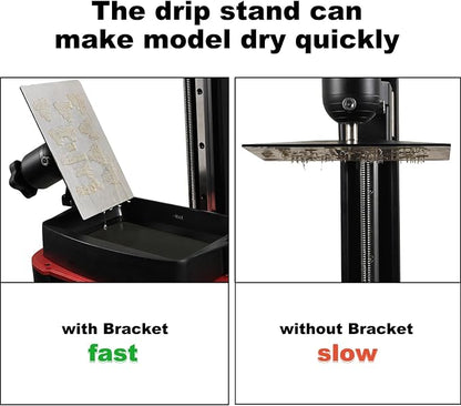 3D Printer Mono 2 /Mars 5 /Mars 4 Ultra Drip Stand, Drip Holder Resin Tank | Build Plate Bracket for Anycubic Phrozen Sonic Mini/ELEGOO Mars 4 Ultra 9K/Mars 4 DLP/Mars 3 Pro 4K/Mars 3 4K/Mars 2 Pro 2K