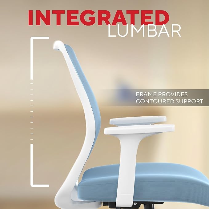 Staples Ergonomic Task Chair, Fabric, Ergonomic, Swivel