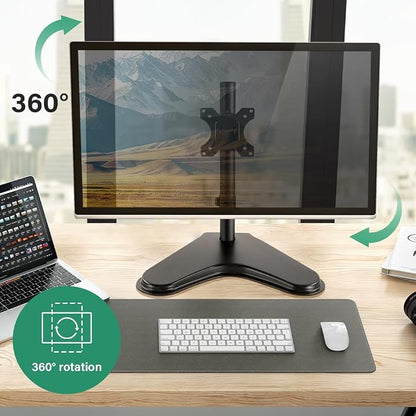 FURWOO Adjustable Tvstand Single Computer Monitor Riser for 13'' to 32'' Screen,75x75mm,100x100mm