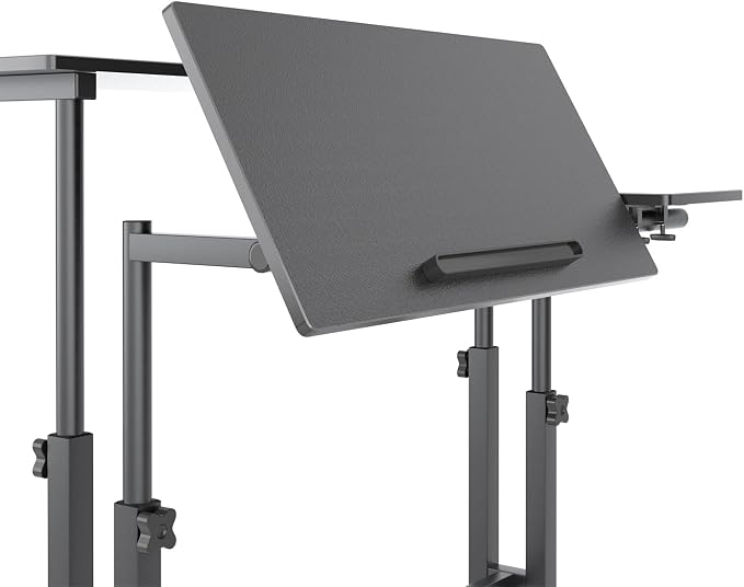 soges US1-101-2BK-CA1 Workstation, Black