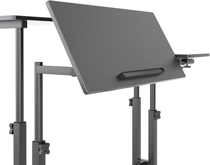 soges US1-101-2BK-CA1 Workstation, Black