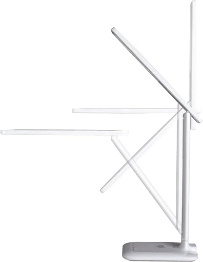 OttLite Slimline LED Desk Lamp – Touch Activated Controls, 3 Brightness Settings, ClearSun LED, Modern Design for Work, Office, or Dorm