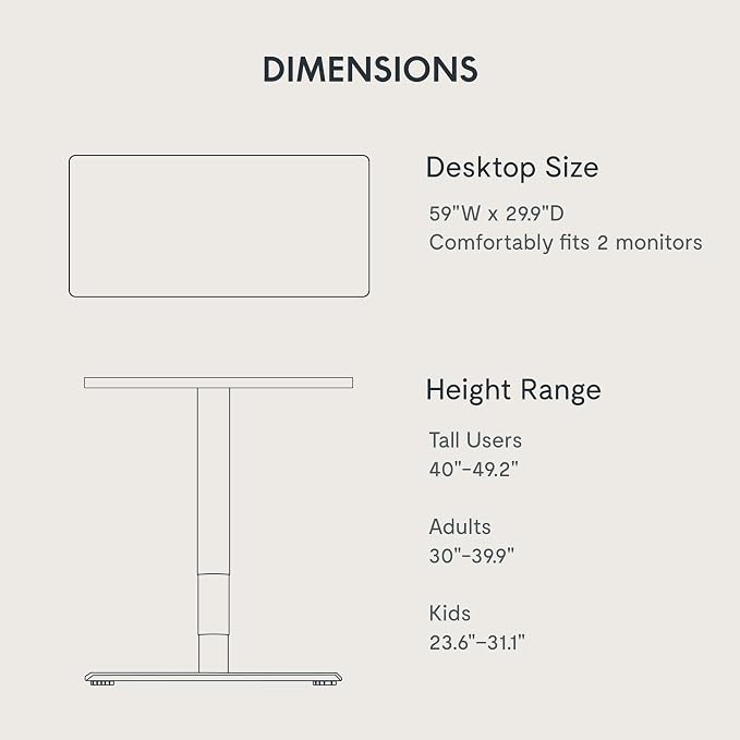 FLEXISPOT E6 Bamboo 3-Stage Dual Motor Electric Standing Desk 60 x 30 Sit Stand Up Desk, Holds 220 lbs, Adjustable Height w/Memory Presets, Solid Walnut Bamboo Desktop & Black Frame, Ships in 2 Boxes