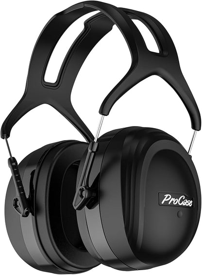 ProCase Extra Large SNR 37dB Noise Cancelling Headphones NRR 30dB Ear Muffs | Hearing Protection for Adults Noise Reduction, Wide Size Adjustment and Comfortable