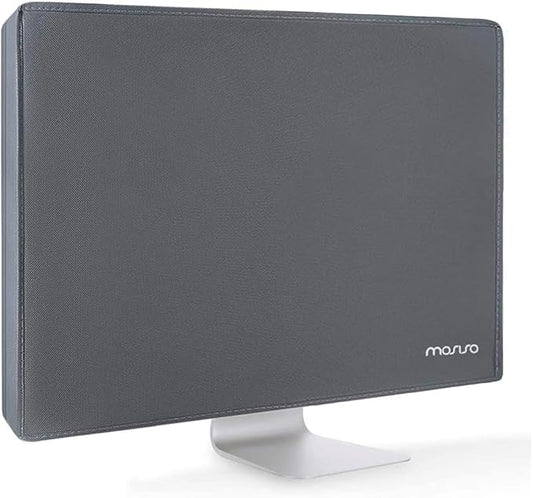 MOSISO Monitor Dust Cover 26, 27, 28, 29 inch Anti-Static Dustproof LCD/LED/HD Panel Case Computer Screen Protective Sleeve Compatible with iMac 27 inch, 26-29 inch PC, Desktop and TV, Space Gray