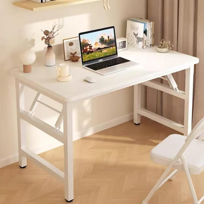 Folding Desk,31.5 Inch No Assembly Folding Computer Desk, Space-Saving Small Desk for Home Office Bedroom Dorm Study, Compact Portable Foldable Laptop Desk
