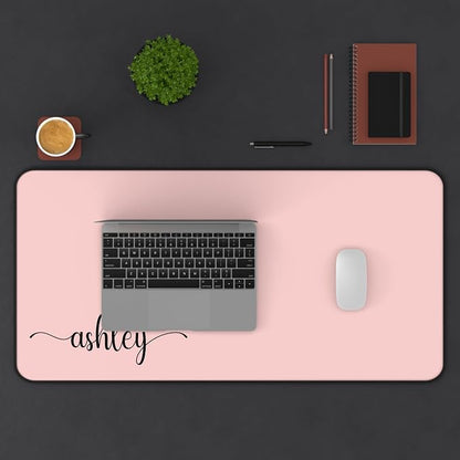 Hilis Custom Mouse Pad Personalized Color and Name, Gaming Office Work Desk Mat, 4 Sizes Mousepad, Office Supplies & Accessories, Matt for Desktop