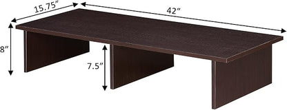 Convenience Concepts Designs2Go TV/Monitor Riser for TVs up to 46 Inches, Espresso