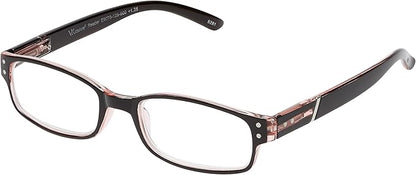 SAV Eyewear (Select-A-Vision) Victoria Klein Fashion Round Reading Glasses 9076 Red, 1.50