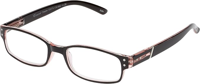 SAV Eyewear (Select-A-Vision) Victoria Klein Fashion Round Reading Glasses 9076 Red, 1.75