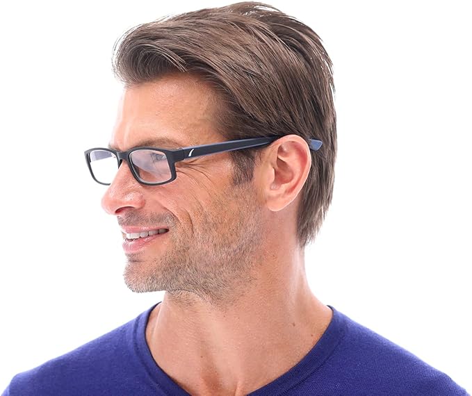SPORTEX SAV Men's Ar4160 Reading Glasses - Flexible, Durable, Ultra-Lightweight, High-Performance Readers For Men
