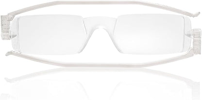 Nannini Compact One Optics 1.0 Temples Reading Glass (Crystal)