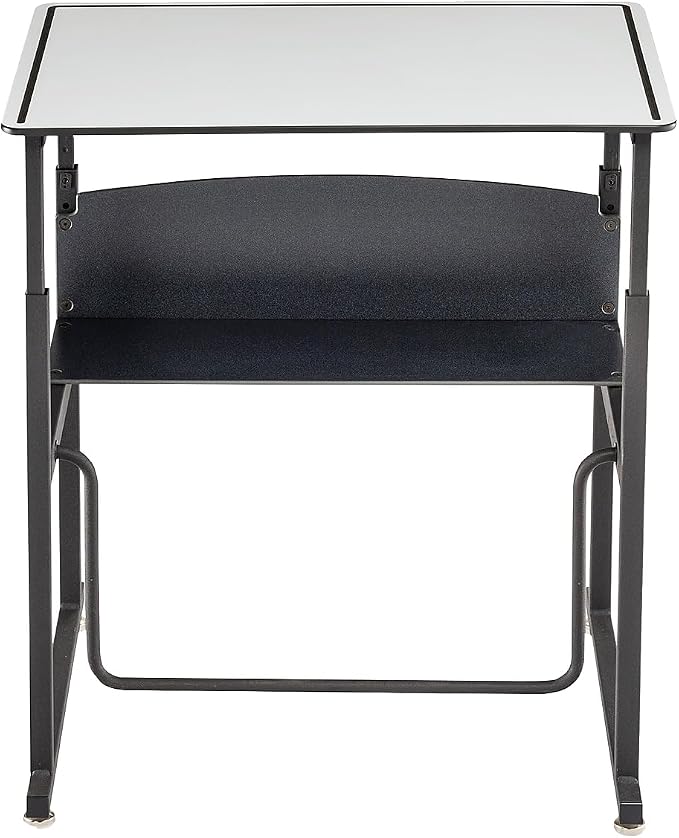 Safco Alphabetter Desk, 28" x 20", Gray Classroom and Home School Desk