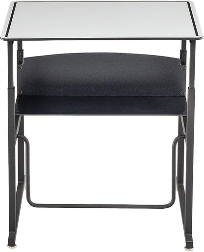 Safco Alphabetter Desk, 28" x 20", Gray Classroom and Home School Desk