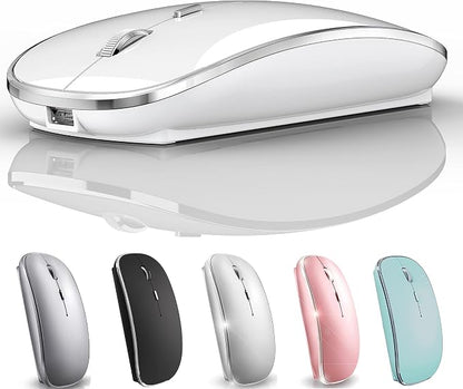 Bluetooth Mouse for iPad pro iPad Air Mac MacBook Pro MacBook Air MacBook Laptop Chromebook Win8/10/11 HP DELL PC