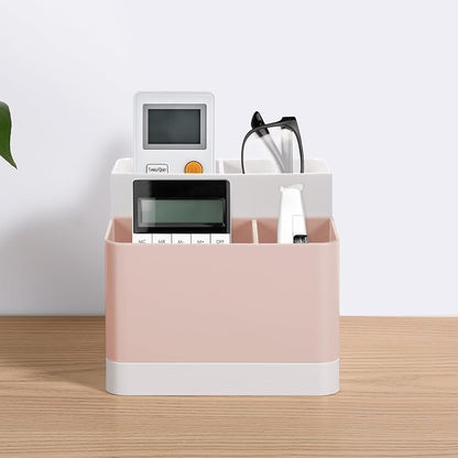 Poeland Desktop Storage Organizer Pencil Card Holder Box, Holders for Desk Accessories, Container for Desk, Office Supplies, Vanity Table