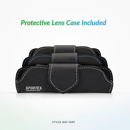SPORTEX SAV Men's Ar4160 Reading Glasses - Flexible, Durable, Ultra-Lightweight, High-Performance Readers For Men