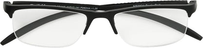 Foster Grant Men's Paolo Square Reading Glasses