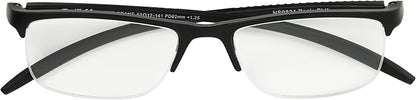 Foster Grant Men's Paolo Square Reading Glasses