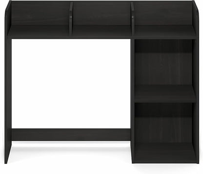 Furinno Classic Desk Shelf, 5-Shelf Desktop Hutch, Book Shelf, 3-Tier Desk Organzier, for Office Supplies, Office Desk Accessories, for Home Office, College, Dorm, White