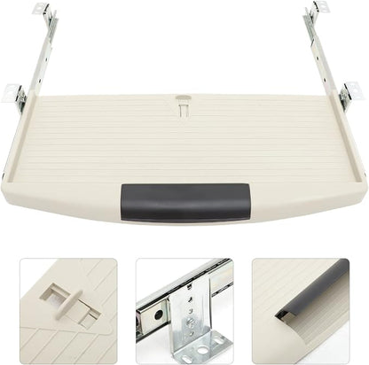 MAGICLULU 1pc Computer Keyboard Case Keyboard Tray Under Table Keyboard Drawer Computer Holder for Desk Computer Mount for Desk Computer Keyboard Stand Keyboard Storage Case Drawer Type Box