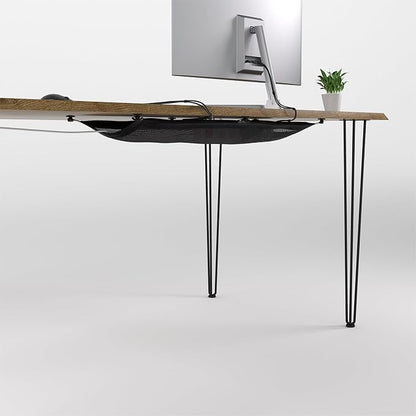 Cable Management net - Under Desk Cable Management Tray - Cable net - Wire Management Under Desk - Cord Organizer