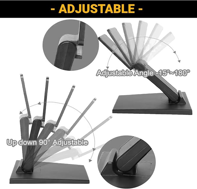 LCD Monitor Stand - VESA Hole 75x75mm & 100x100mm Folding Universal Monitor Desk Bracket