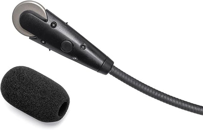 6-Pack Mic Muff - Compatible with Lightspeed Zulu 3, Sierra, Tango, PFX Aviation Headsets - 6 Foam Mic Covers + 6 O-Rings Kit