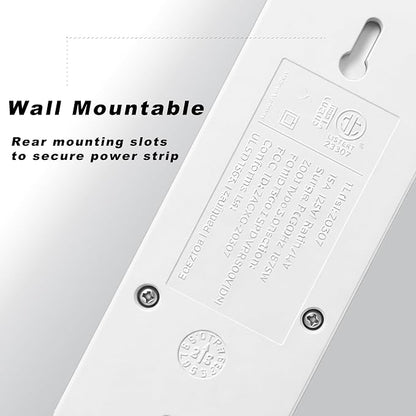 LINKVOLT Smart Power Strip WiFi Surge Protector Alexa Google Home Voice Control Outlet Extender for Home Office 3AC 15A 1875W 2.4GHz Voice Control