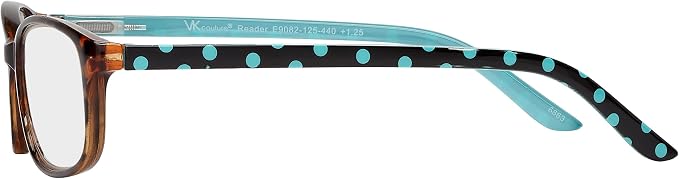 SAV VK Couture E9082 Reading Glasses For Women - Durable, Lightweight, Fashionable Readers