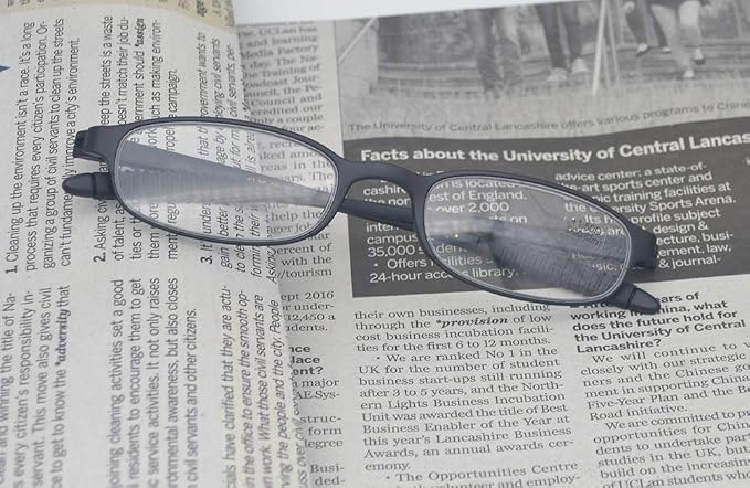 Lightweight Reading Glasses,Flexible(Memory Plastic) Readers, Men and Women