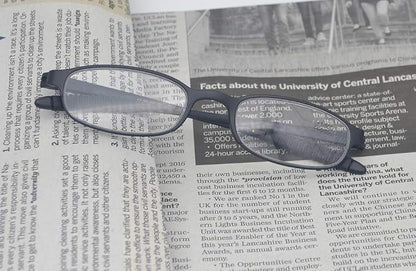Lightweight Reading Glasses,Flexible(Memory Plastic) Readers, Men and Women