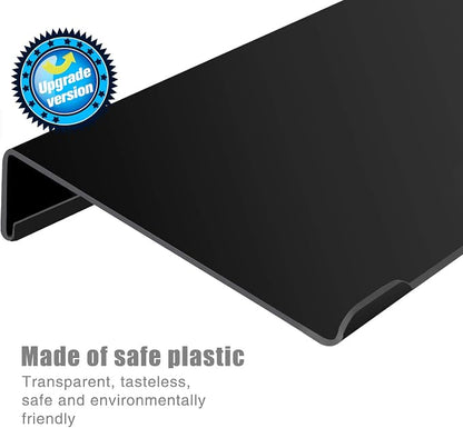 Computer Keyboard Stand Acrylic Keyboard Tray with Rubber Strip Ticker Acrylic Keyboard Riser Holder for Easy Ergonomic Typing and Working at Home and Office