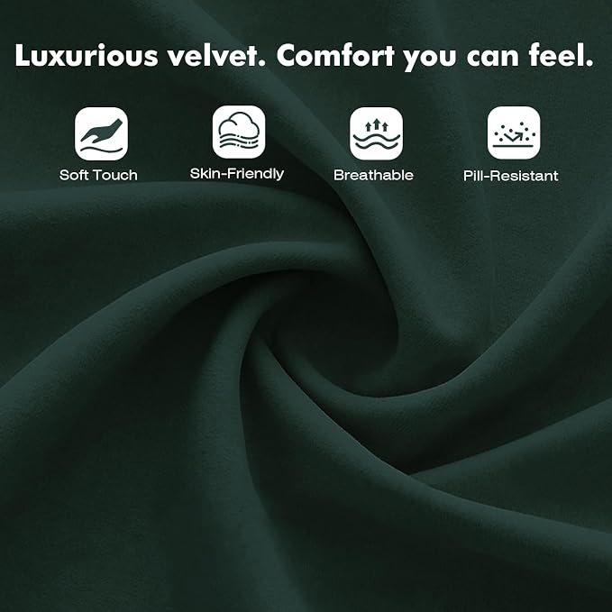 High Back Fabric Comfy Office Chair, Velvet Executive Desk Chair with Flip-Up Arms, Ergonomic Office Chairs with Lumbar Support, Upholstered Home Computer Swivel Chair with Wheels(Green)
