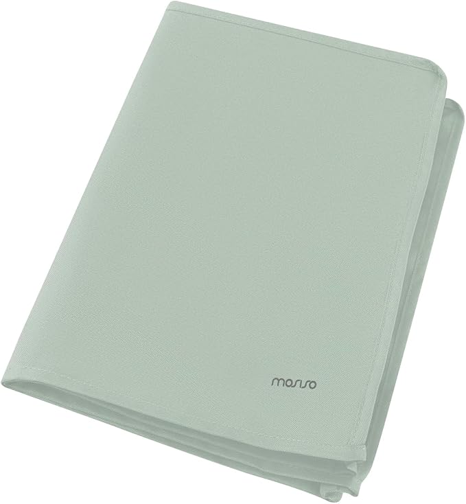 MOSISO Monitor Dust Cover 22, 23, 24, 25 inch Anti-Static Dustproof LCD/LED/HD Panel Case Computer Screen Protective Sleeve Compatible with iMac 24 inch, 22-25 inch PC, Desktop and TV, Antique Green