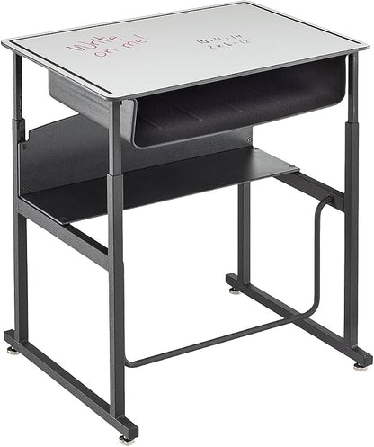Safco Alphabetter Desk, 28" x 20", Dry Erase Classroom and Home School Desk