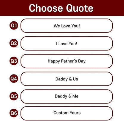 Dad Sketch Line Art Custom Photo Father's Day Birthday Gift for Dad, Husband - Personalized Charging Pad, Office Photo Charger Mat Gift for Husband, Personalized Dad Sketch Line Art Charging Pad