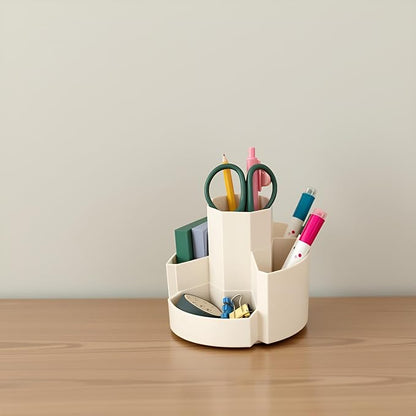 Pen Organizer for Desk Pencil Cup Office Desktop Organizers Cute Pencil Holder Stationery School Supplies for Office, Home, School
