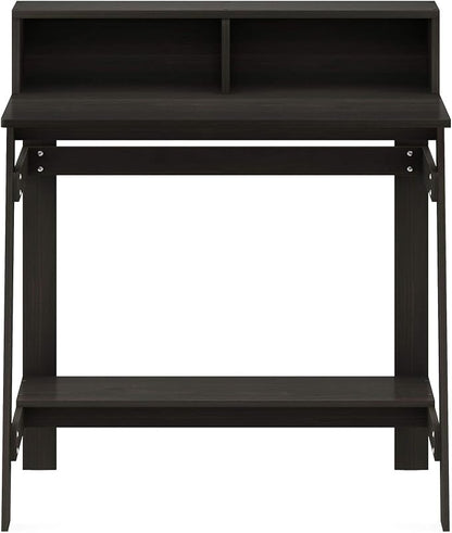 Furinno Simplistic a Frame Computer Desk, Espresso