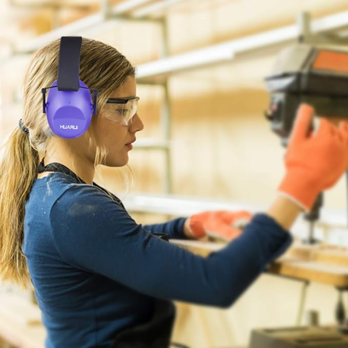 Ear Protection noise cancelling headphones For Adults, Children, Sensory Autism Hearing Protection Safety Earmuffs