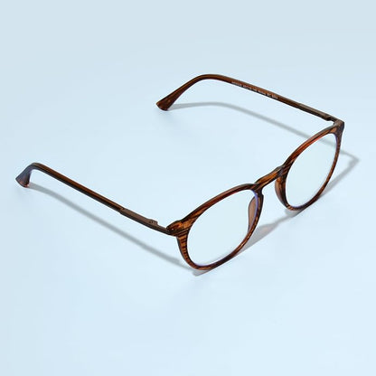 Foster Grant unisex-adult Mckay Blue Light Multifocus Reading Glasses Round reading-glasses