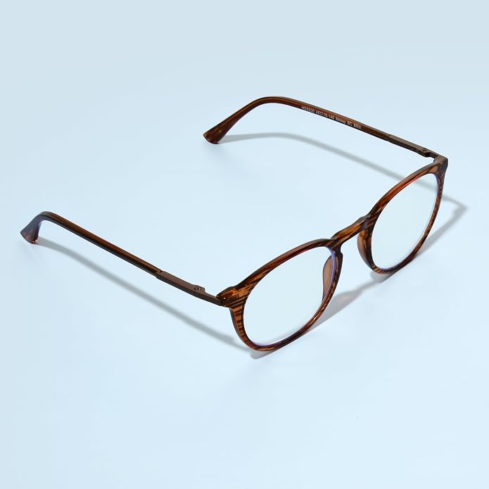 Foster Grant unisex-adult Mckay Blue Light Multifocus Reading Glasses Round reading-glasses