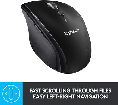 Logitech M705 Wireless Marathon Mouse (Renewed)