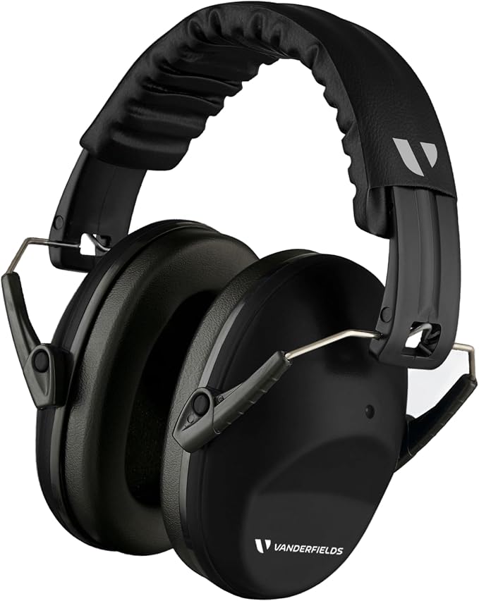 Vanderfields Hearing Protection Ear Muffs - Over 31 dB (2K Hz) Broad Noise Cancelling Sound Reduction Earmuffs for Kids 3-12