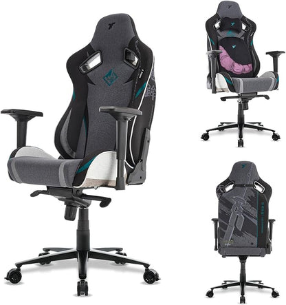 TTRACING Jujutsu Kaisen Toji Gaming Chair with 440lb Capacity | Durable PU leather & steel base, ideal for home office or study. Features 4D armrests and 155° recline to relieve fatigue.
