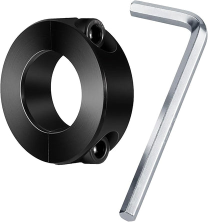 Office Chair Cylinder Clamp Fix Kit – Heavy Duty Steel Bracket to Stop Chair Sinking, Adjust Height Without Gas Lift Replacement, Office Chair Saver Kit, No Tools Required