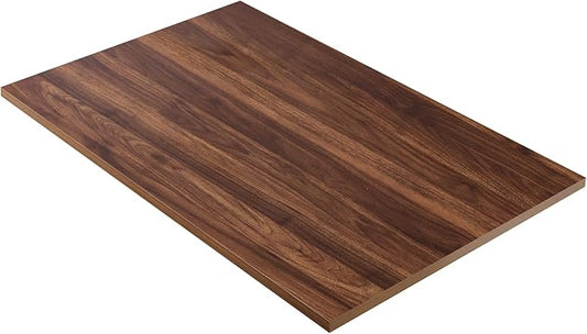 Kaboon 36x24 inches Tabletop, Solid One-Piece Desktop for Sit Stand Desk, Double Desks, L Desk DIY,Wood Countertop Home or Commercial Use,1 inch Thick, Dark Walnut