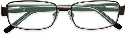Foster Grant mens Wes Multifocus Reading Glasses Rectangular Reading Glasses