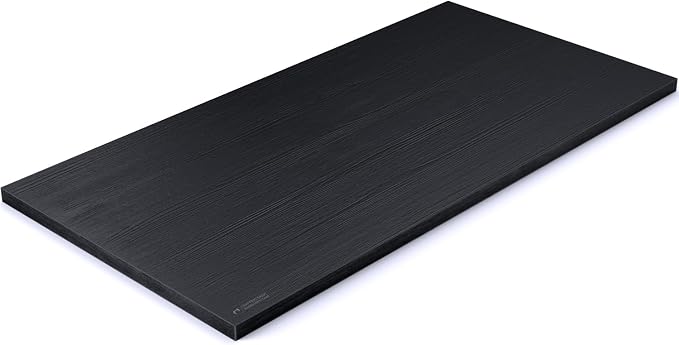 Universal Solid One-Piece Wood Table Top, 48"x24"x1" Workbench Top - Rectangular Particle Board for Standing Desk, Home Office Desk Countertop DlY, Washer Dryer, Coffee, Bar Tabletop